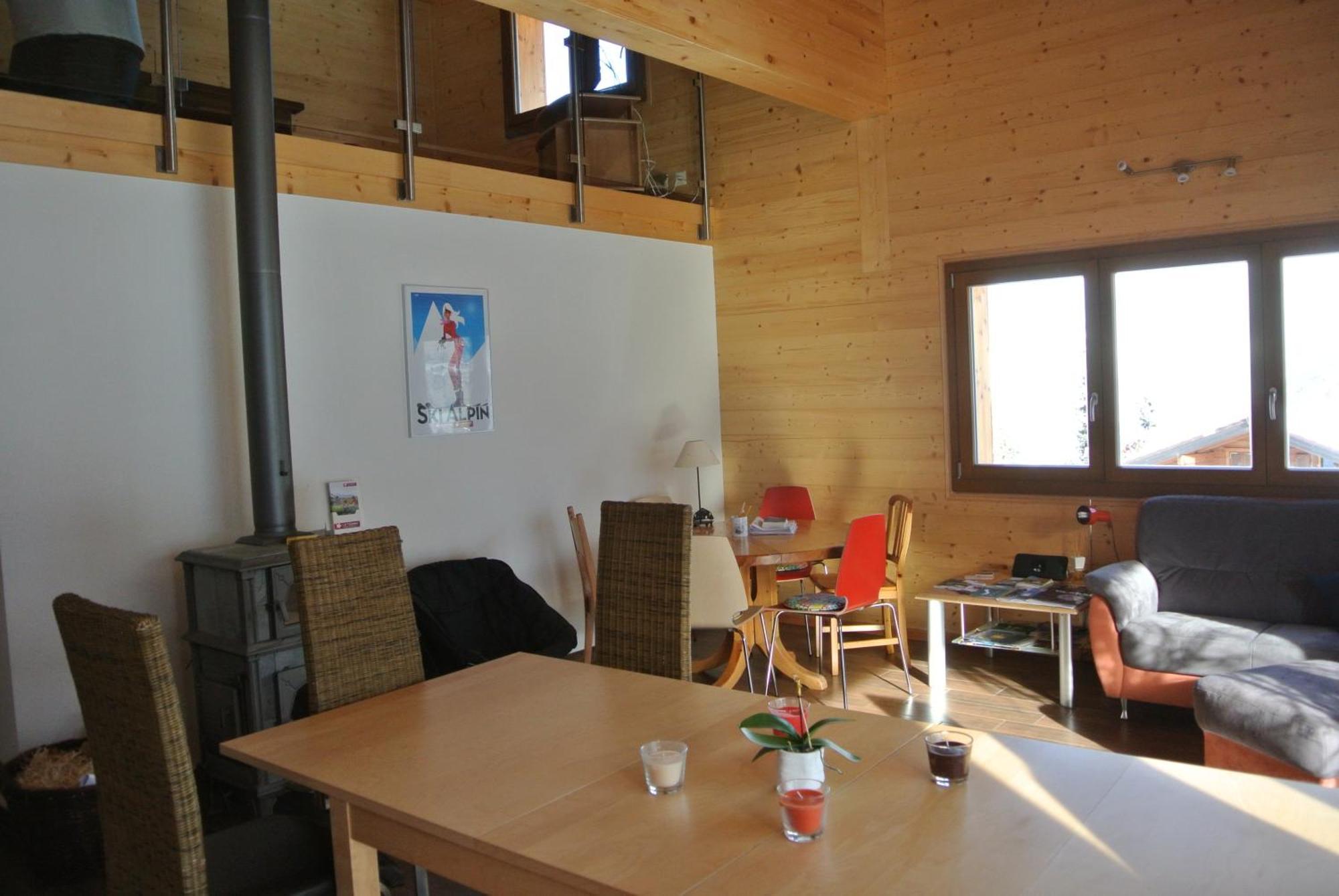 La Tzoum'Hostel La Tzoumaz Extérieur photo