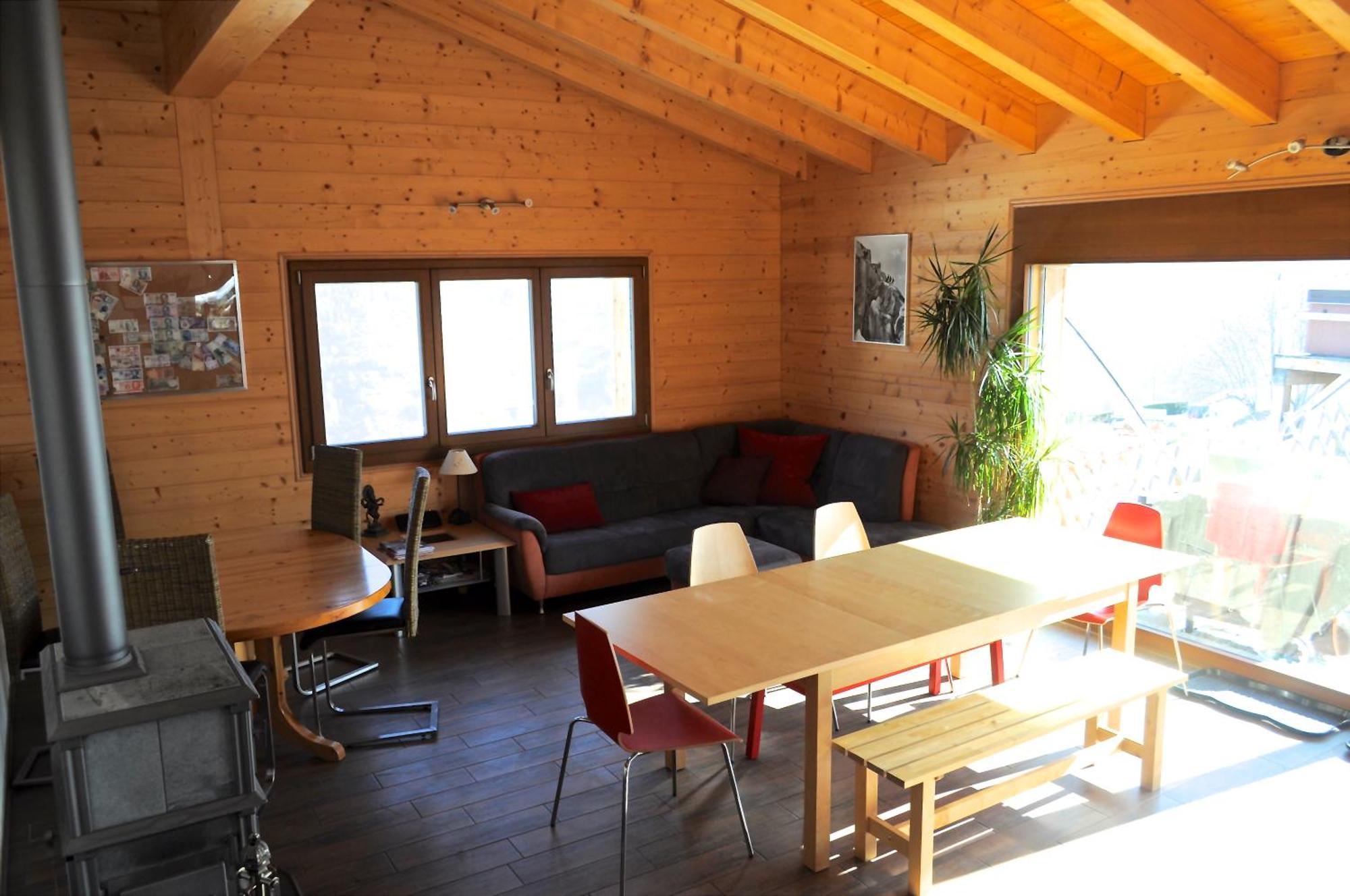 La Tzoum'Hostel La Tzoumaz Extérieur photo